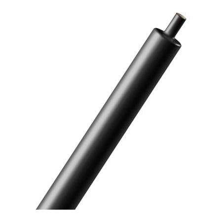 Techflex 3:1 Dual Wall Adhesive Heat Shrink, 4' Sticks 3/8in Dia. Dia., 4', Black H3A0.38BK-4